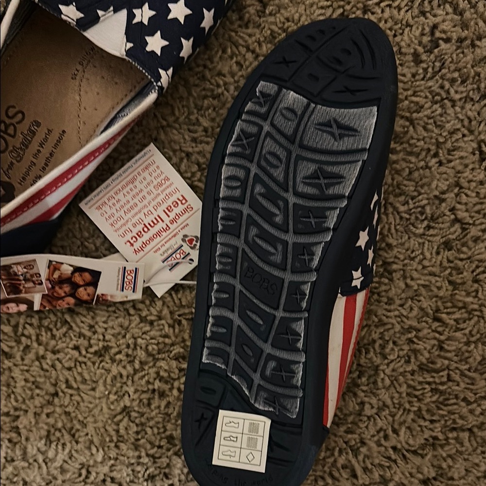 Bobs Star Pattern Slip-On Shoes - Picture 3 of 3